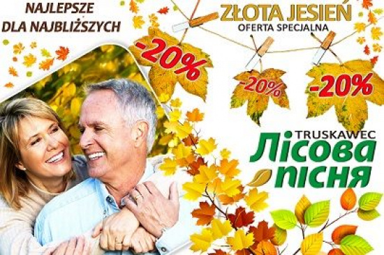 Sanatorium Leśna Pieśń z ofertą Złota Jesień - 20 procent zniżki